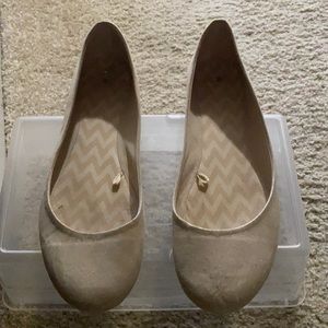 Classic tan flats